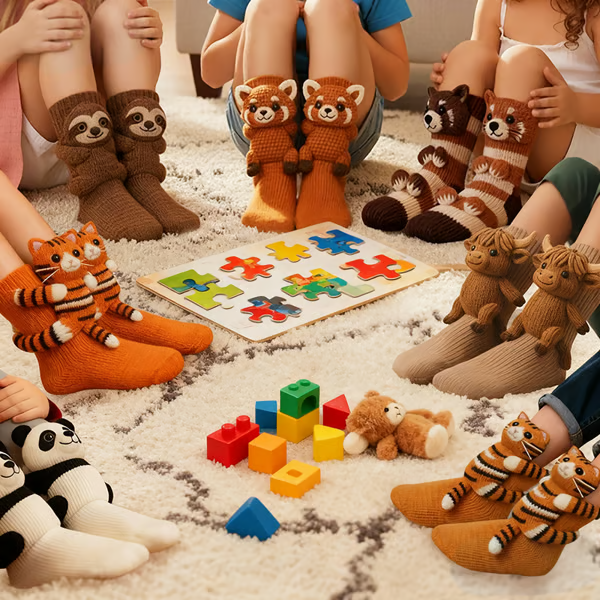 Daniela - Festive Reindeer Socks
