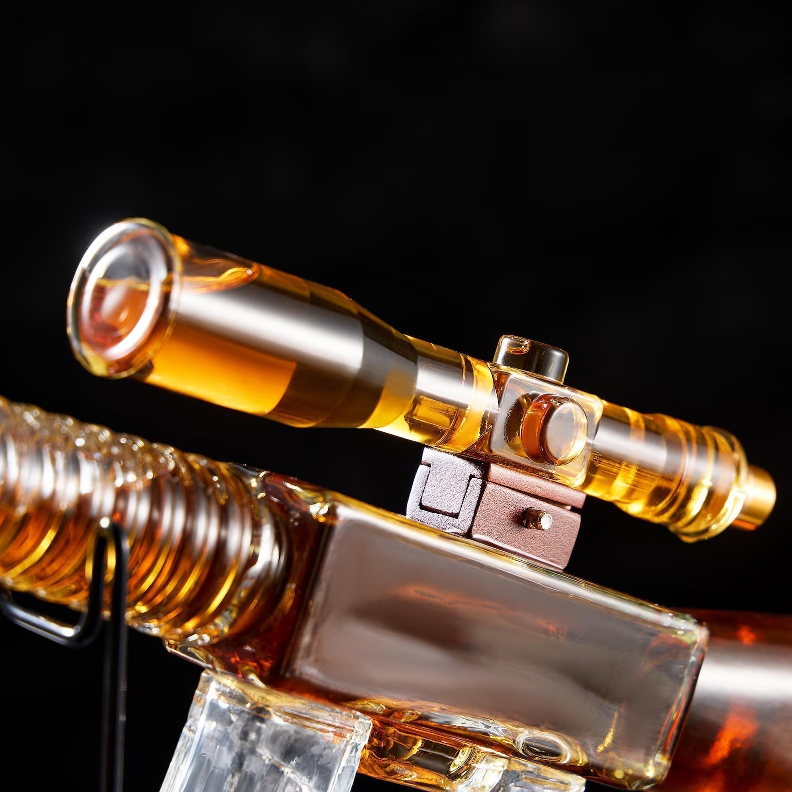 Whiskey Bottle - Rifle Set Edition with Glasses