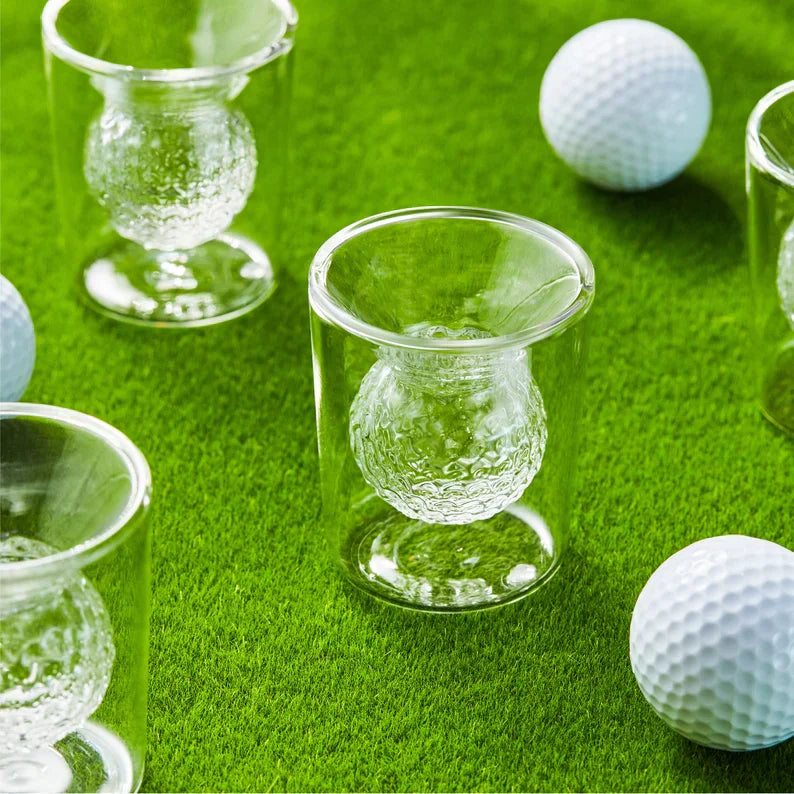 Whisky Bottle - Golf Club Set Edition with Glasses