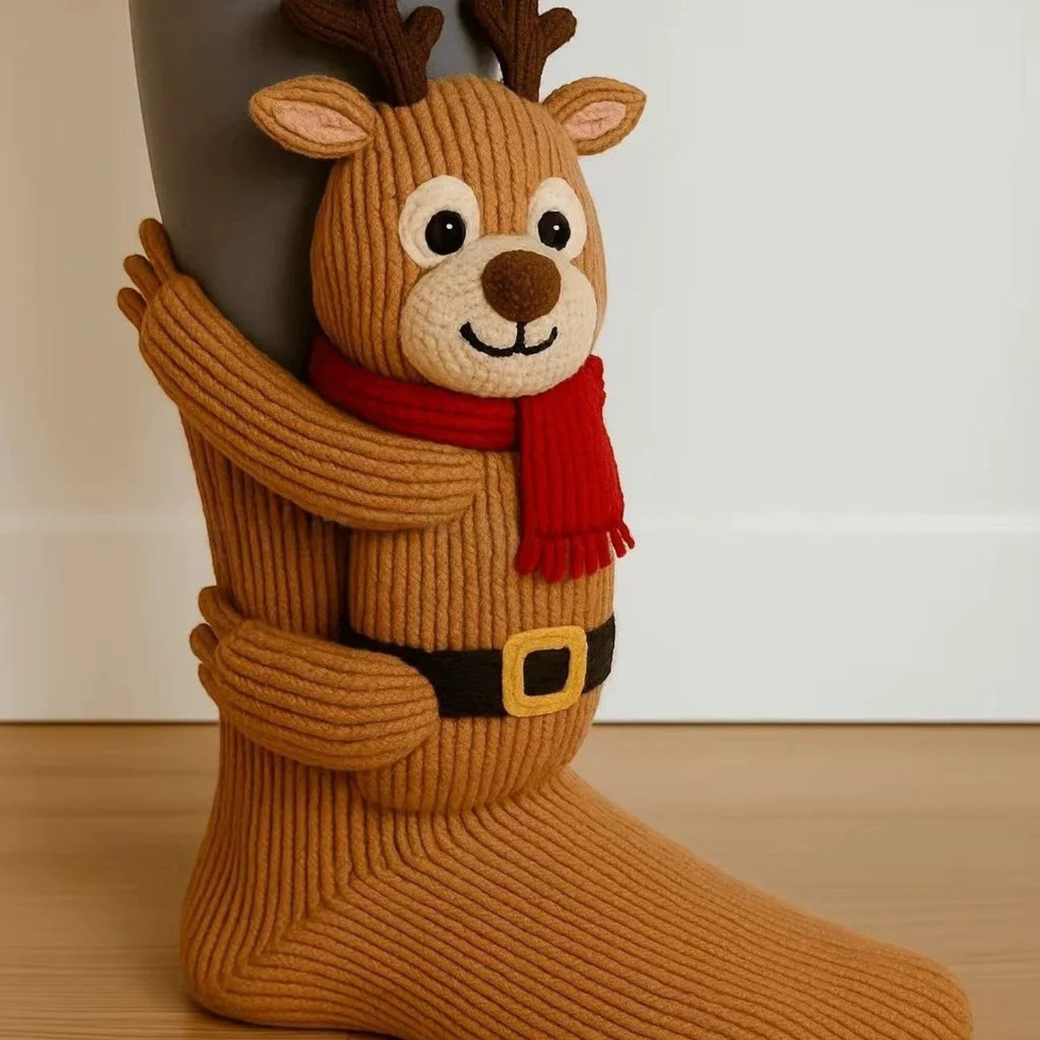 Daniela - Festive Reindeer Socks
