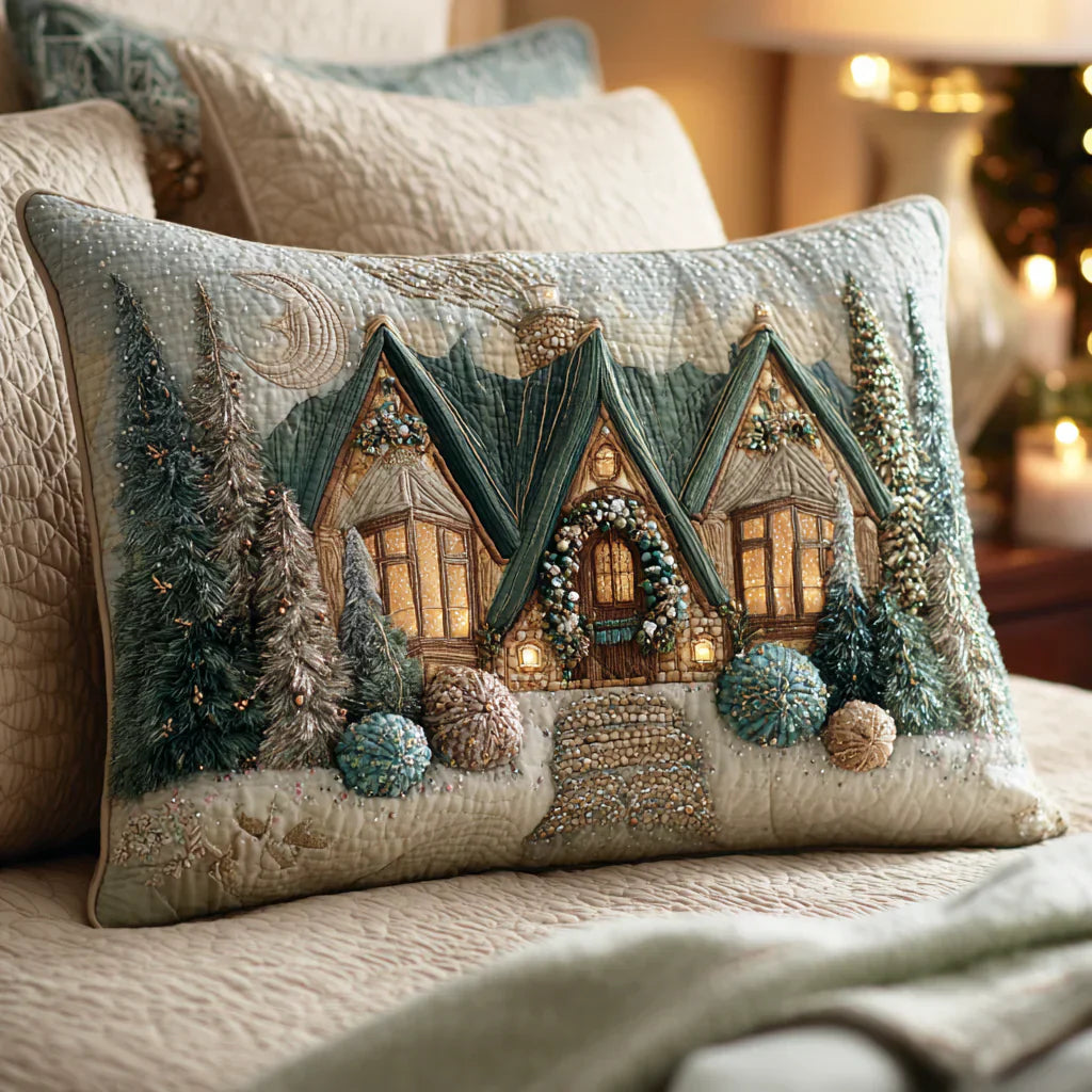 Crystal Morning Quilted Pillowcase