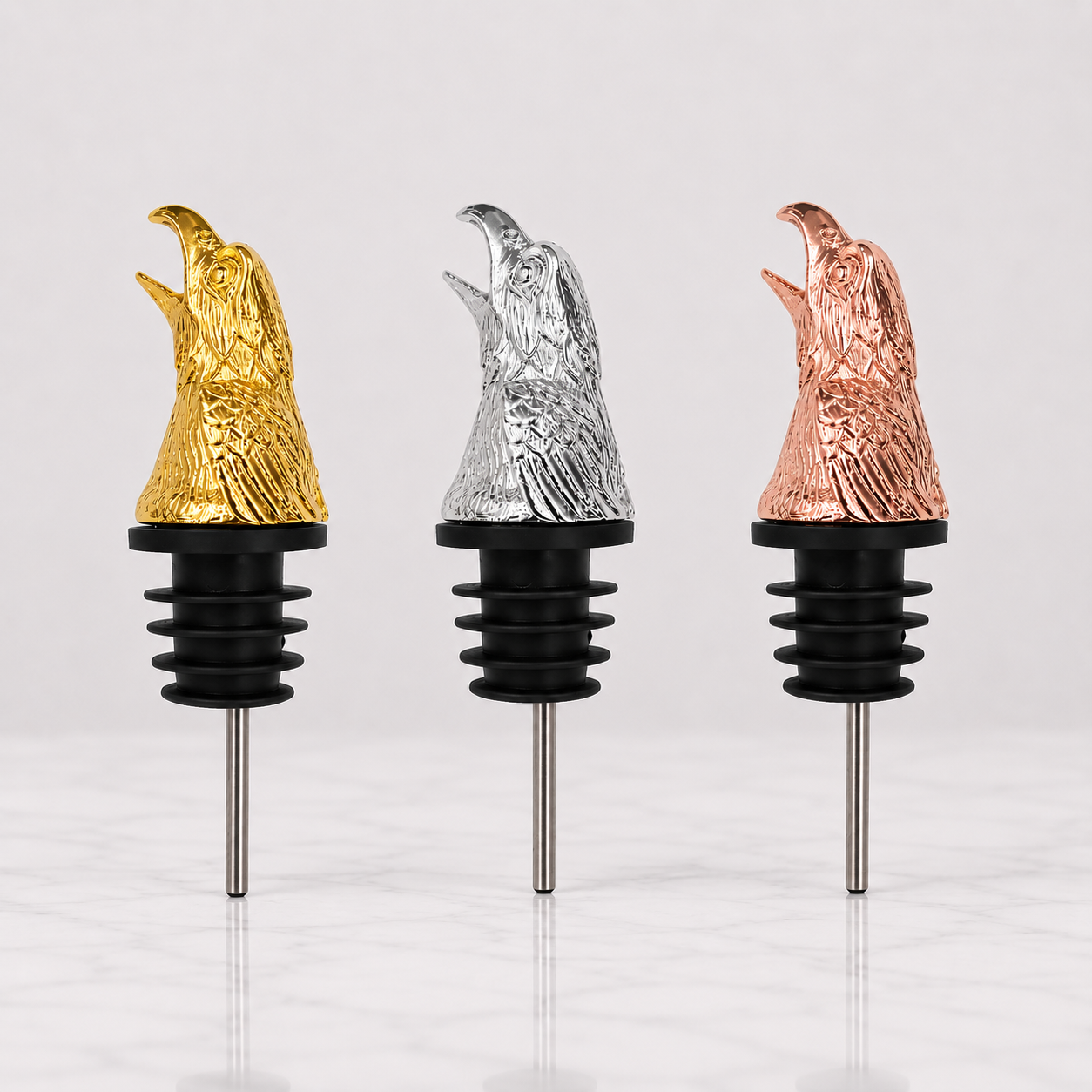 Liquor bottle pourer - Eagle
