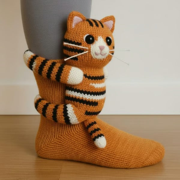 Tatiana - Striped Tiger Socks