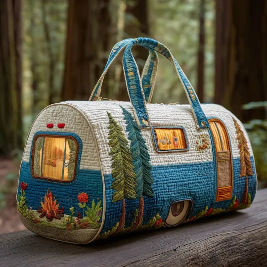 Quilted Camp Trailer Travel Bag