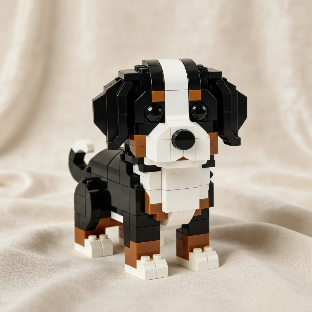 Bernese Mountain Dog Construction Kit