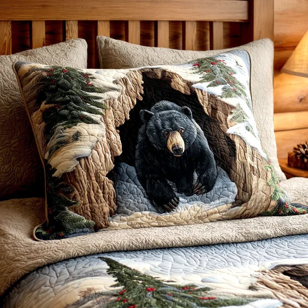 Holiday Haven Quilted Pillowcase