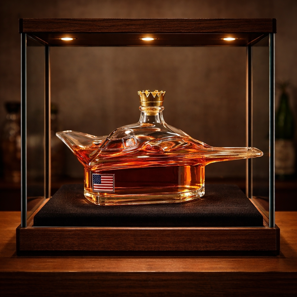 Whiskey Bottle – B-2 Bomber Edition