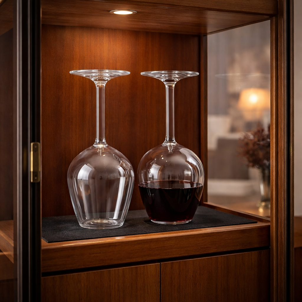 Premium Inverted Wine Glass