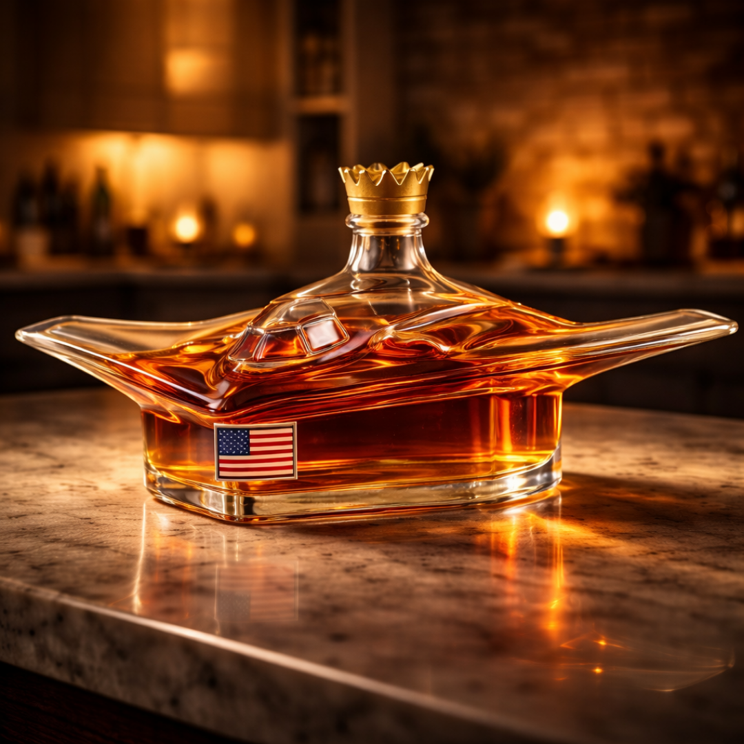 Whiskey Bottle – B-2 Bomber Edition