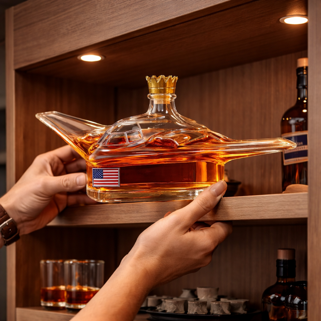 Whiskey Bottle – B-2 Bomber Edition