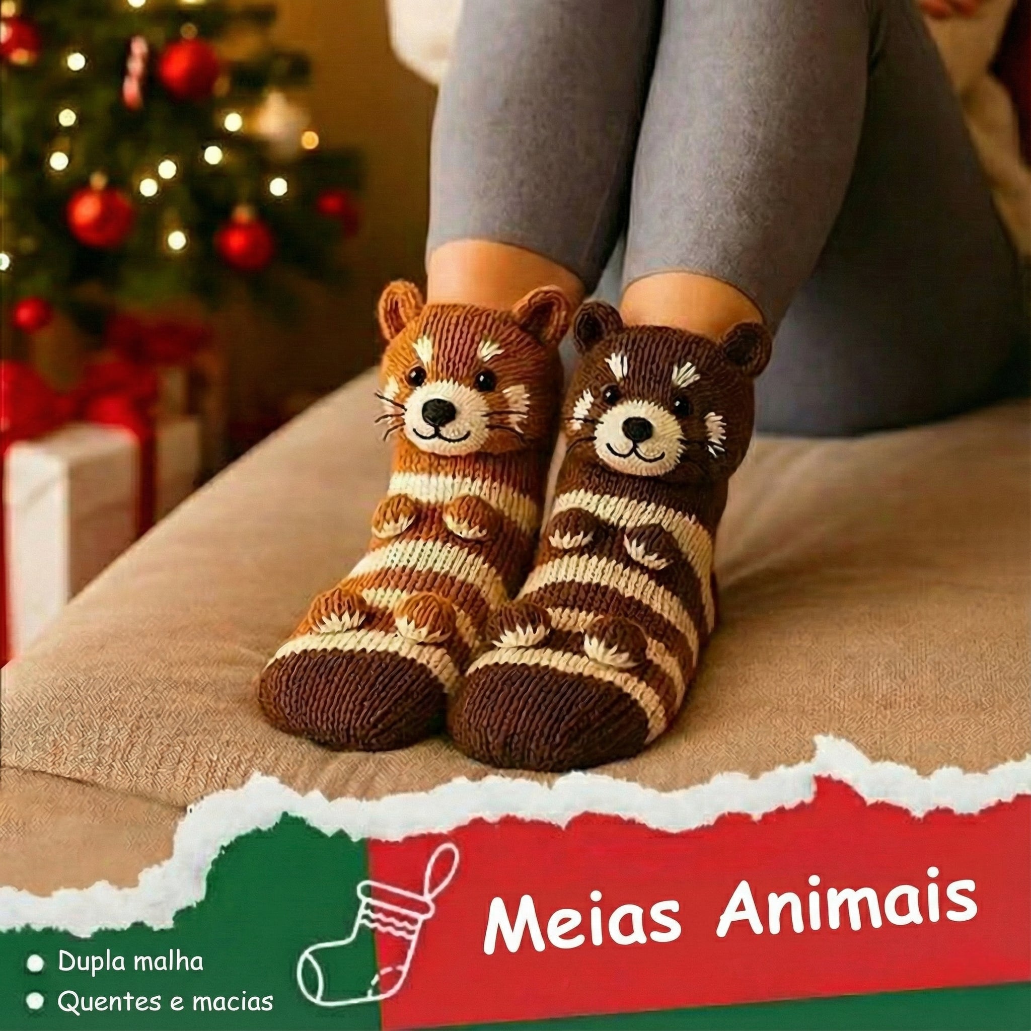 Débora - Bunny-Themed Socks